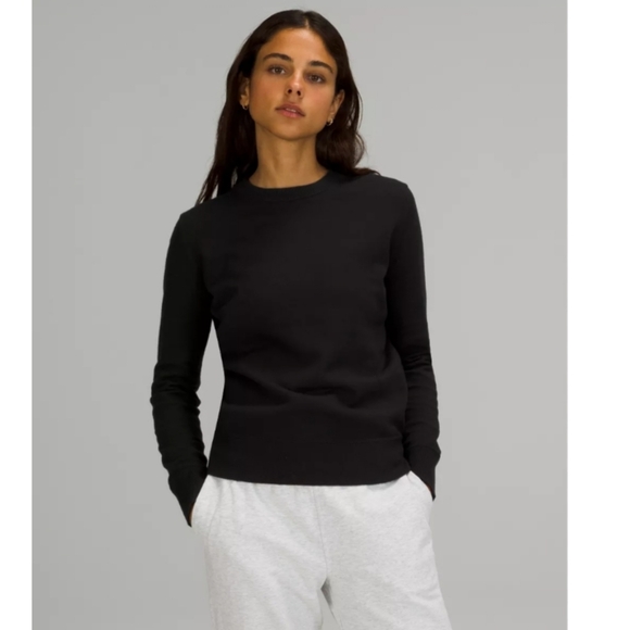 Lululemon Black Wool/cashmere Classic Pullover Sweater Size 2 - Picture 2 of 5